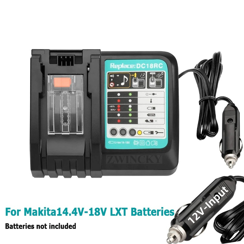Makita Drill Hp1640 - DC18RC Li-Ion แบตเตอรี่ 3A Car Charger