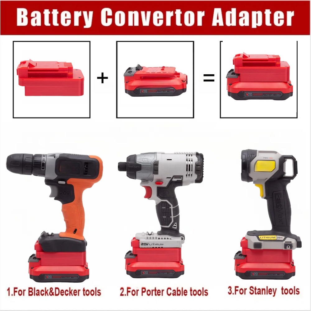 Black+Decker Tool 20V Max - สําหรับ Craftsman V20 20V Max แบตเตอรี่แปลงอะแดปเตอร์