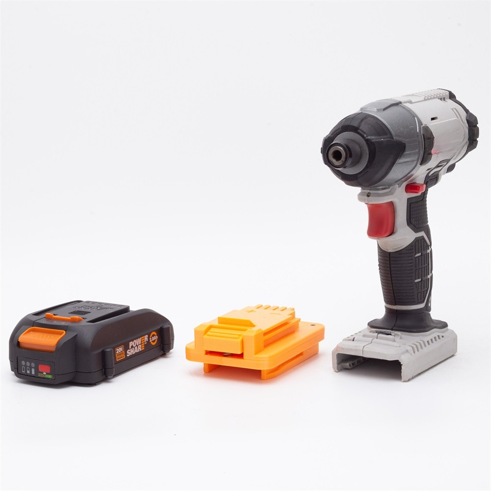 Black+Decker Tool 20V Max - อะแดปเตอร์แปลงแบตเตอรี่ Worx 20v 6 พิน สำหรับใช้กับเครื่องมือ