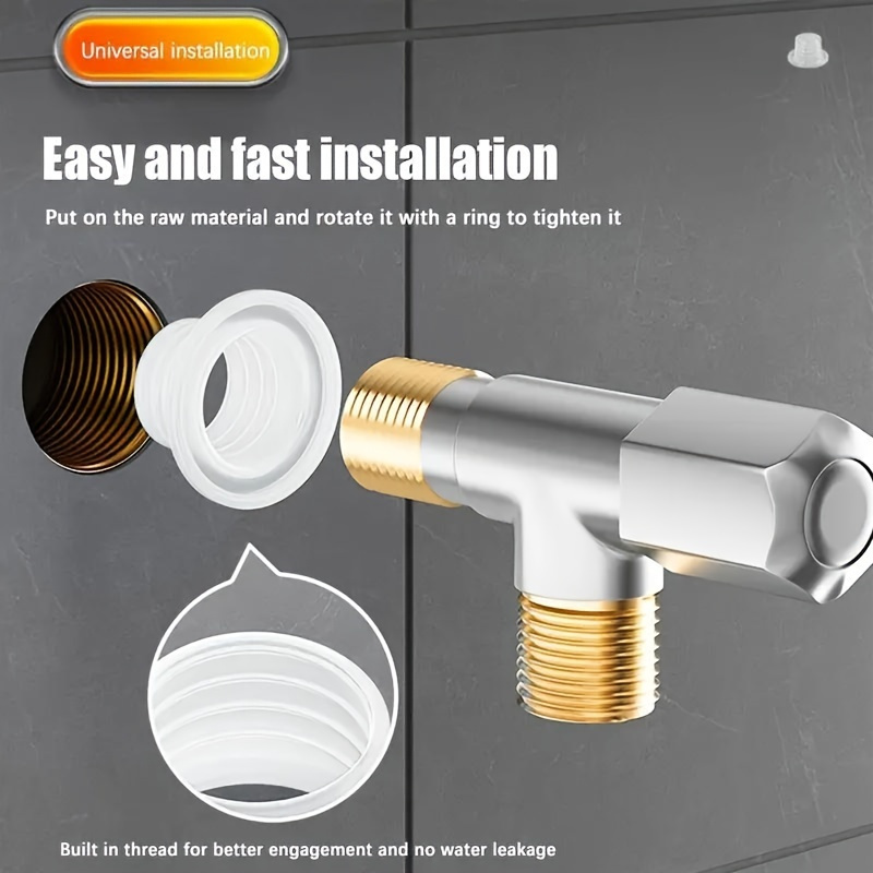 Silicone Tap Washer - ชุดปะเก็น 30 ชิ้นสำหรับก๊อกน้ำและสุขภัณฑ์ - แหวนซีลป้องกันการรั่วซึมพร้อมประสิทธิภาพการซีลที่แข็งแกร่ง