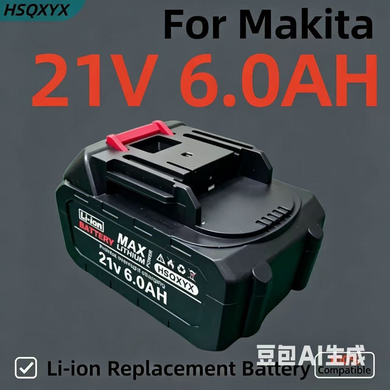 Makita Drill Hp1640 - สำหรับแบตเตอรี่ Makita 21V 6.0Ah Smart Battery