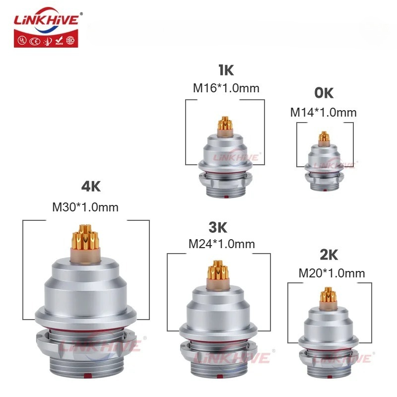 Push Fit Connector - Push Pull Connector ใช้งานร่วมกับ LEMO EEG