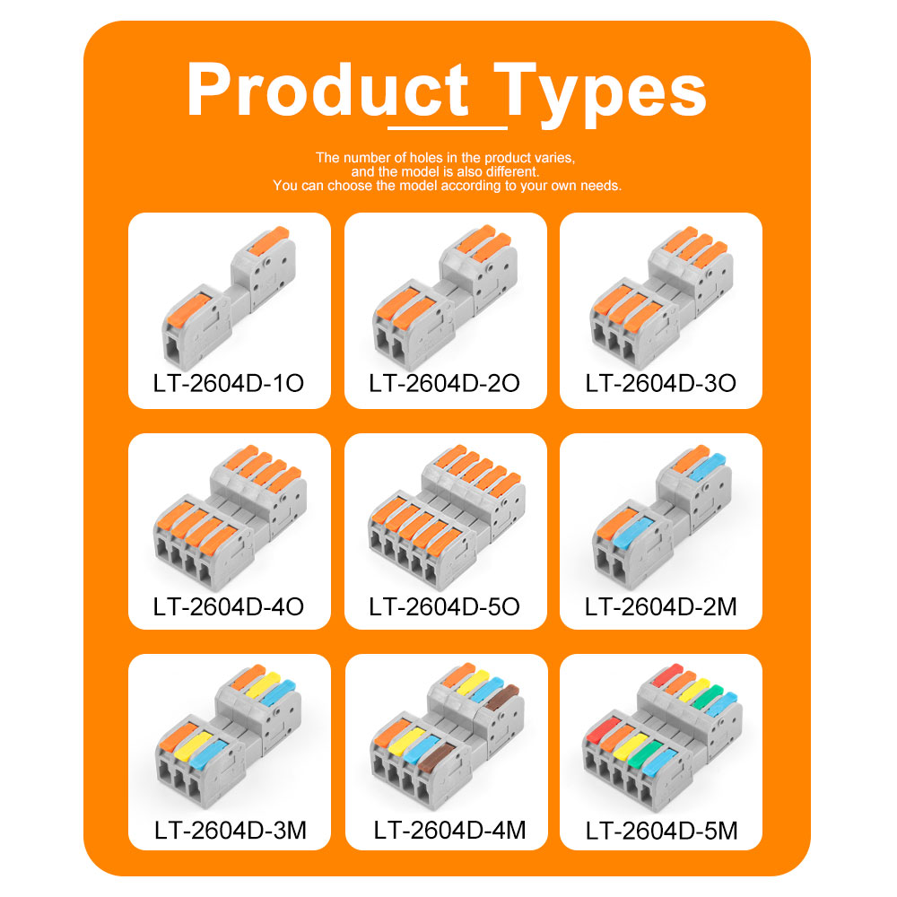 ขั้วต่อสายไฟแบบกดขนาดเล็ก DF-2 - Push Fit Connector บทวิจารณ์และราคา