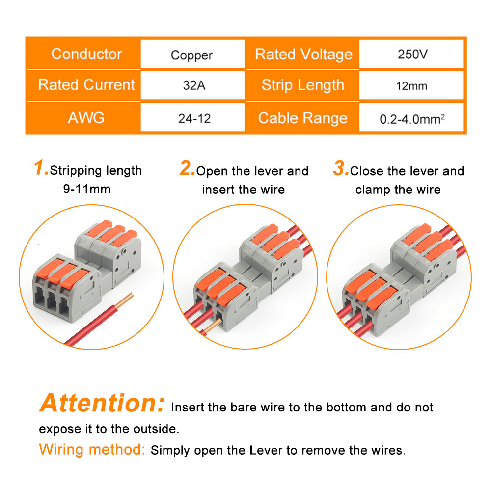 ขั้วต่อสายไฟแบบกดขนาดเล็ก DF-2 - Push Fit Connector บทวิจารณ์และราคา
