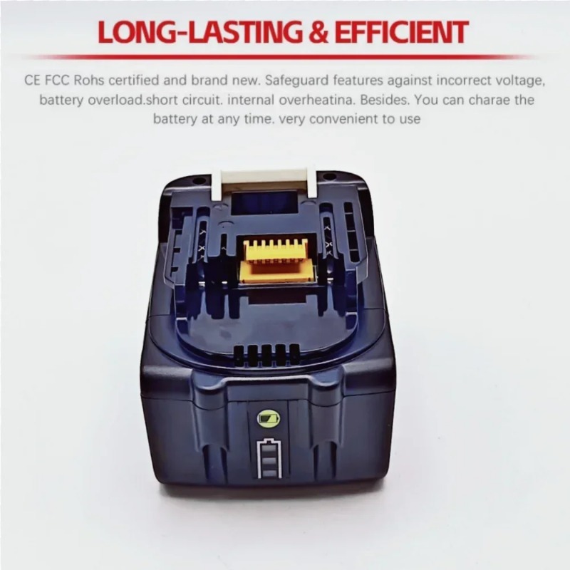 สำหรับแบตเตอรี่ลิเธียมไอออนแบบ - Makita Drill Hp1640 บทวิจารณ์และราคา
