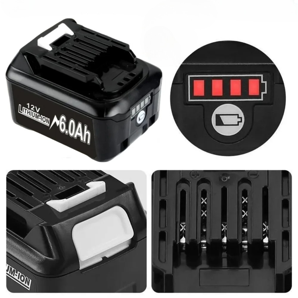 แบตเตอรี่ลิเธียมไอออน 10.8V/12 - Makita Drill Hp1640 บทวิจารณ์และราคา