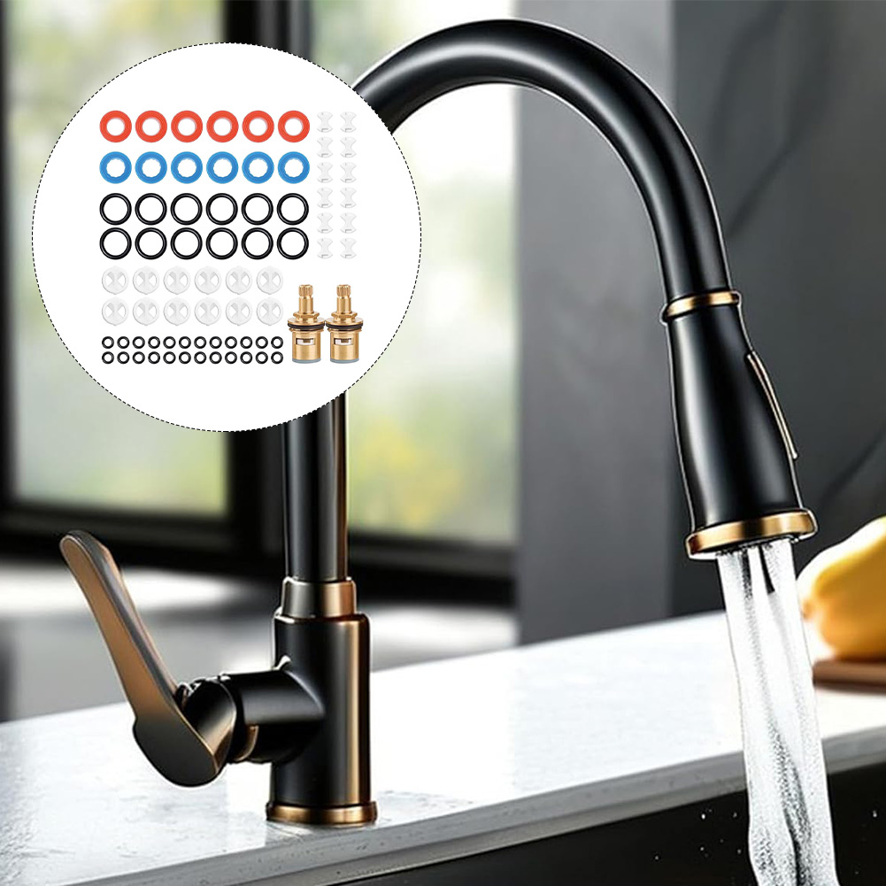 ชุดตลับก๊อกน้ำทองเหลือง 2 ชิ้น - Silicone Tap Washer บทวิจารณ์และราคา
