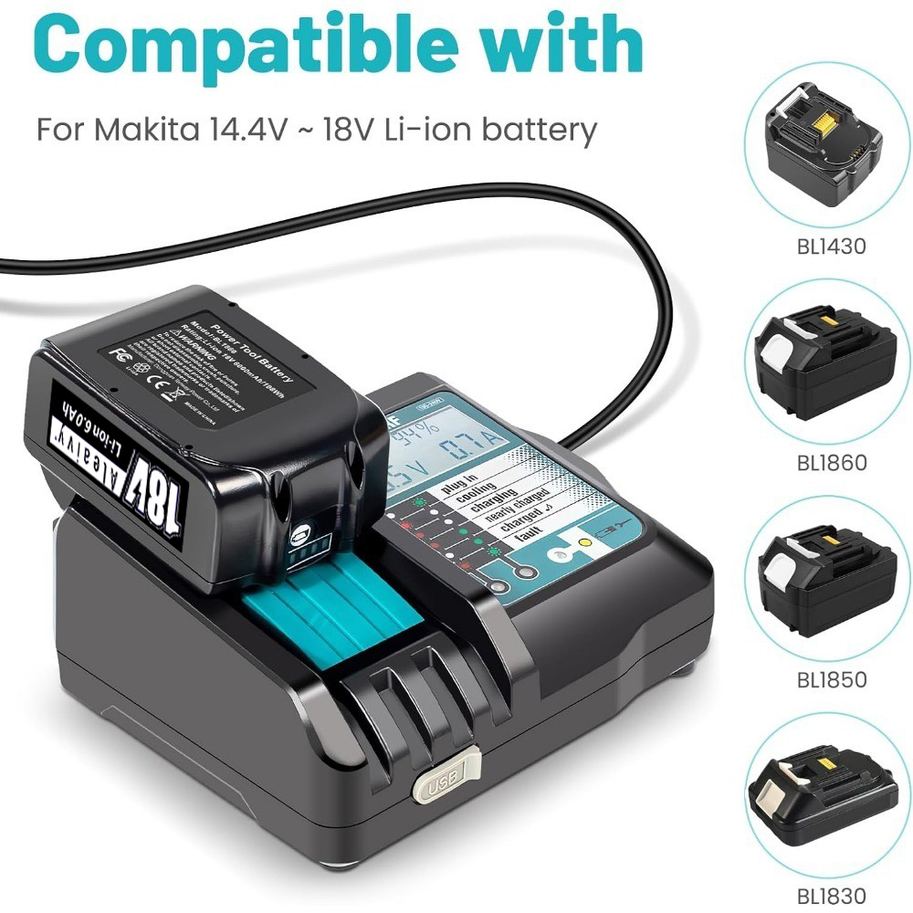 DC18RF Li-Ion Super Fast Charg - Makita Drill Hp1640 บทวิจารณ์และราคา