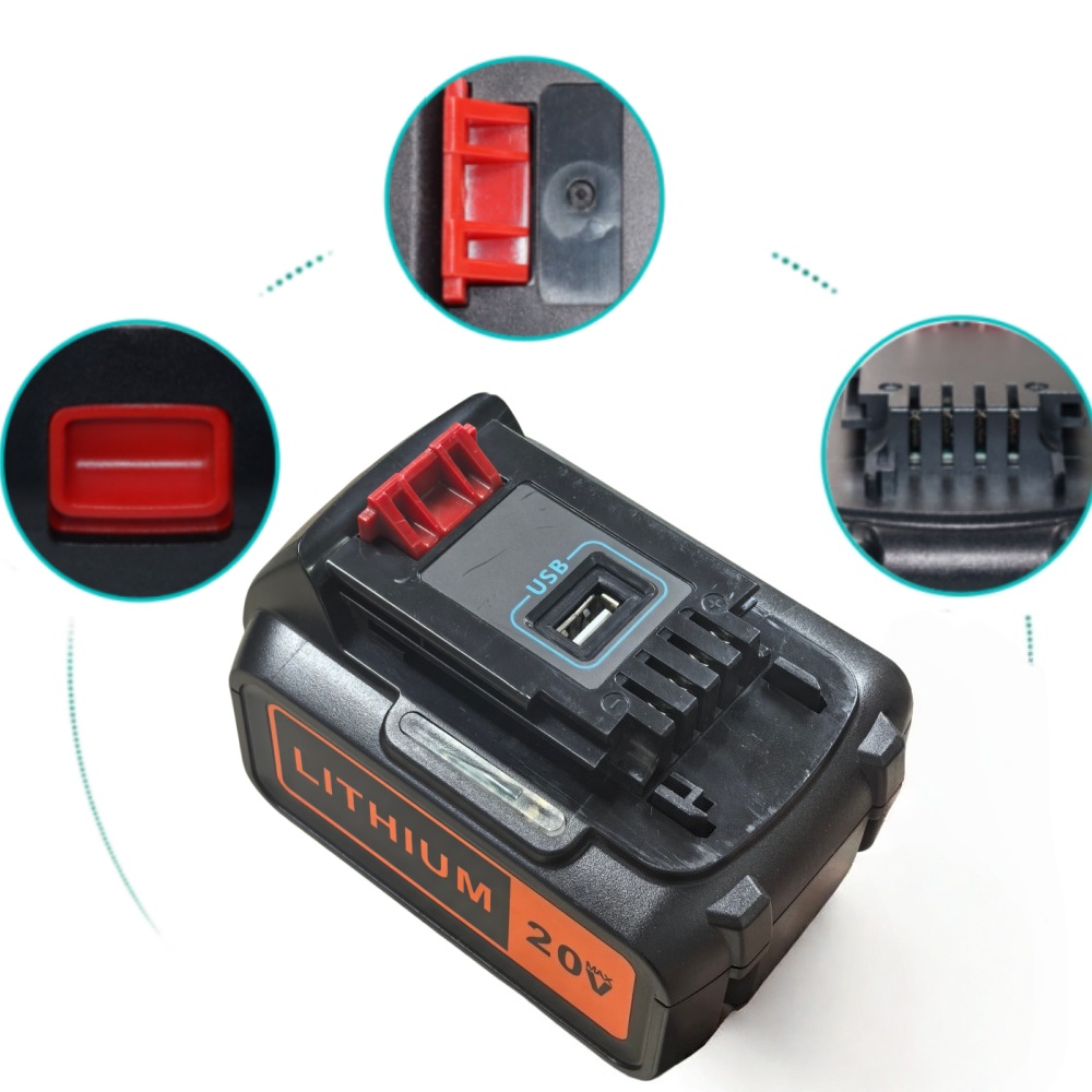 แบตเตอรี่ทดแทนความจุสูง 8Ah สำ - Black+Decker Tool 20V Max บทวิจารณ์และราคา