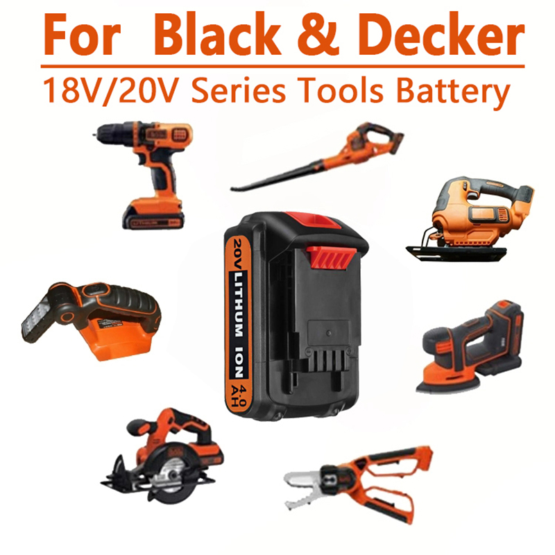 แบตเตอรี่ความจุสูง 8Ah LBX20 ใ - Black+Decker Tool 20V Max บทวิจารณ์และราคา