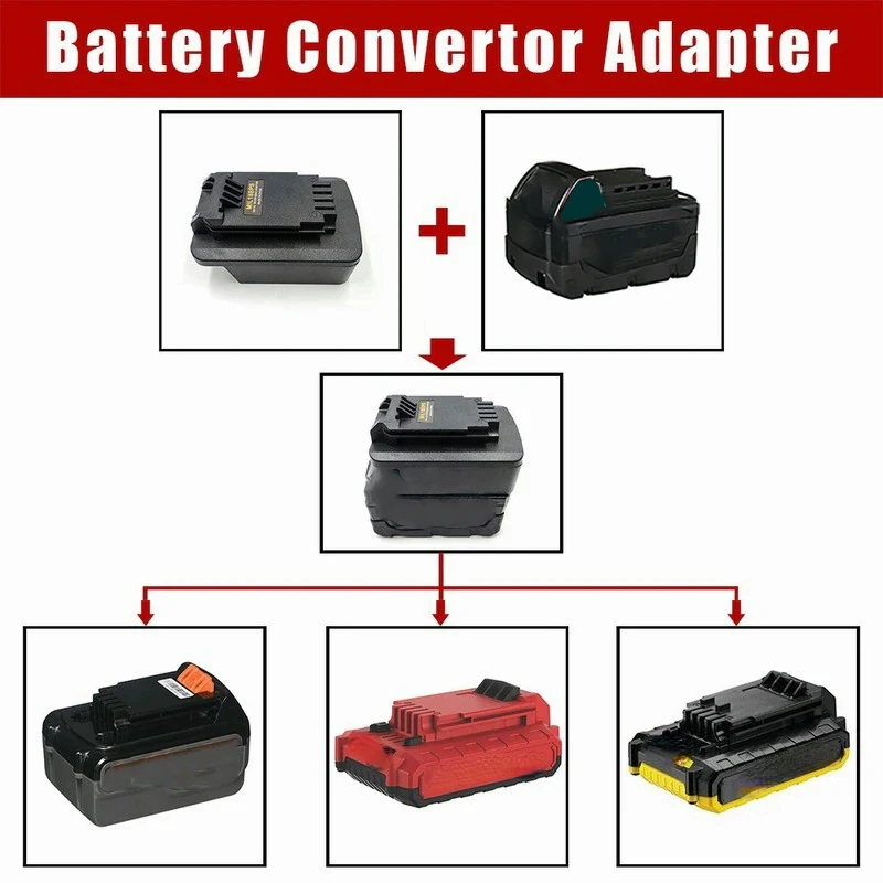 ตัวแปลงแบตเตอรี่ MIL18BPS สำหร - Black+Decker Tool 20V Max บทวิจารณ์และราคา