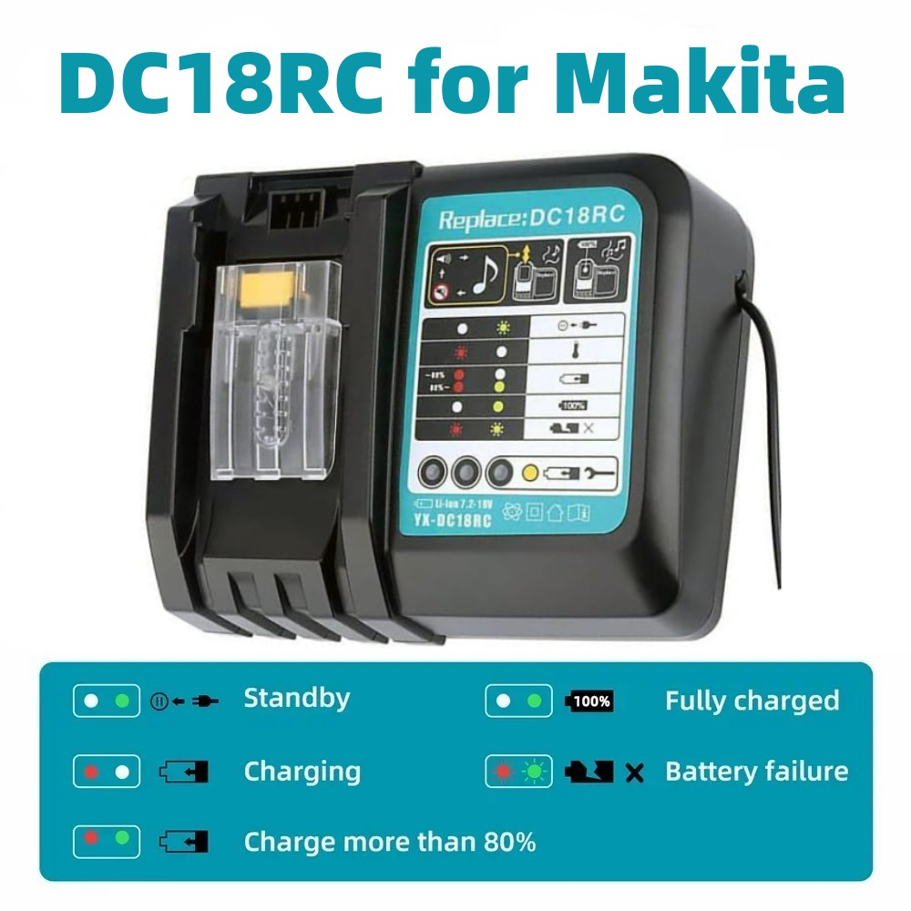 DC18RC แบตเตอรี่ Li-Ion 3A เคร - Makita Drill Hp1640 บทวิจารณ์และราคา