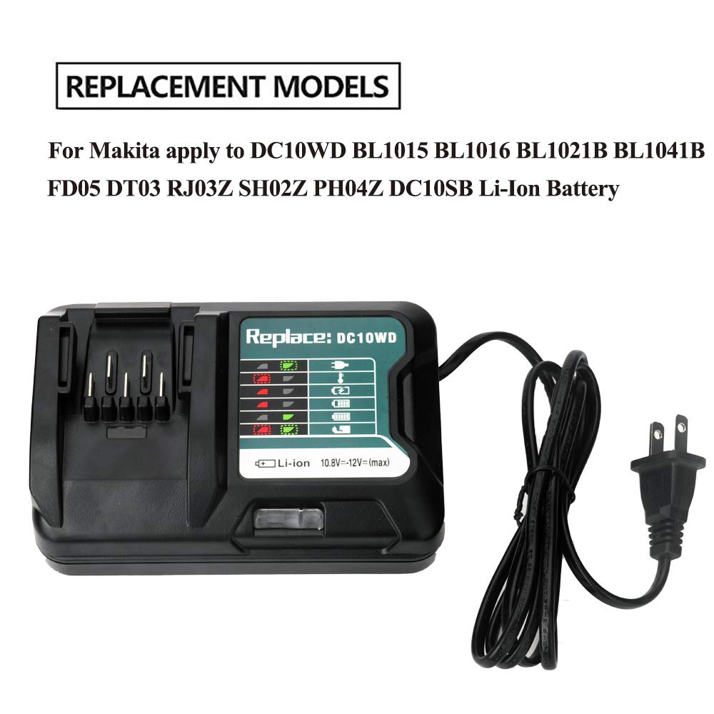 เครื่องชาร์จ DC10WD สำหรับแบตเ - Makita Drill Hp1640 บทวิจารณ์และราคา