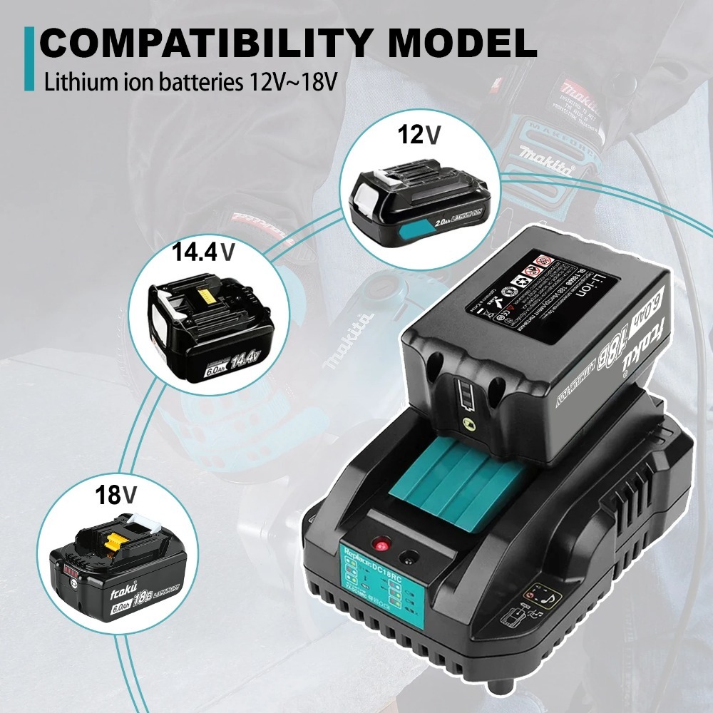 DC18RC Li-Ion แบตเตอรี่ 3A สํา - Makita Drill Hp1640 บทวิจารณ์และราคา