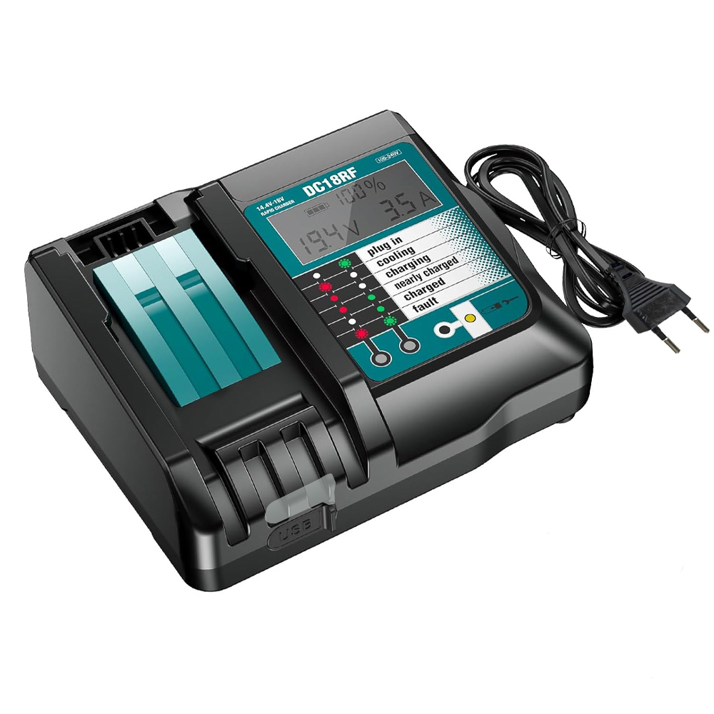 DC18RF Li-Ion Super Fast Charg - Makita Drill Hp1640 บทวิจารณ์และราคา