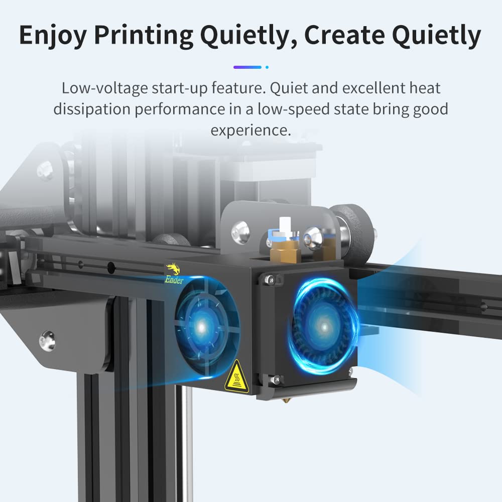 ชุดพัดลม Creality Original End - Creality Printer Ender 3 V3 บทวิจารณ์และราคา