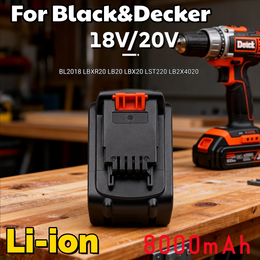 แบตเตอรี่ Long Runtime 20V 800 - Black+Decker Tool 20V Max บทวิจารณ์และราคา