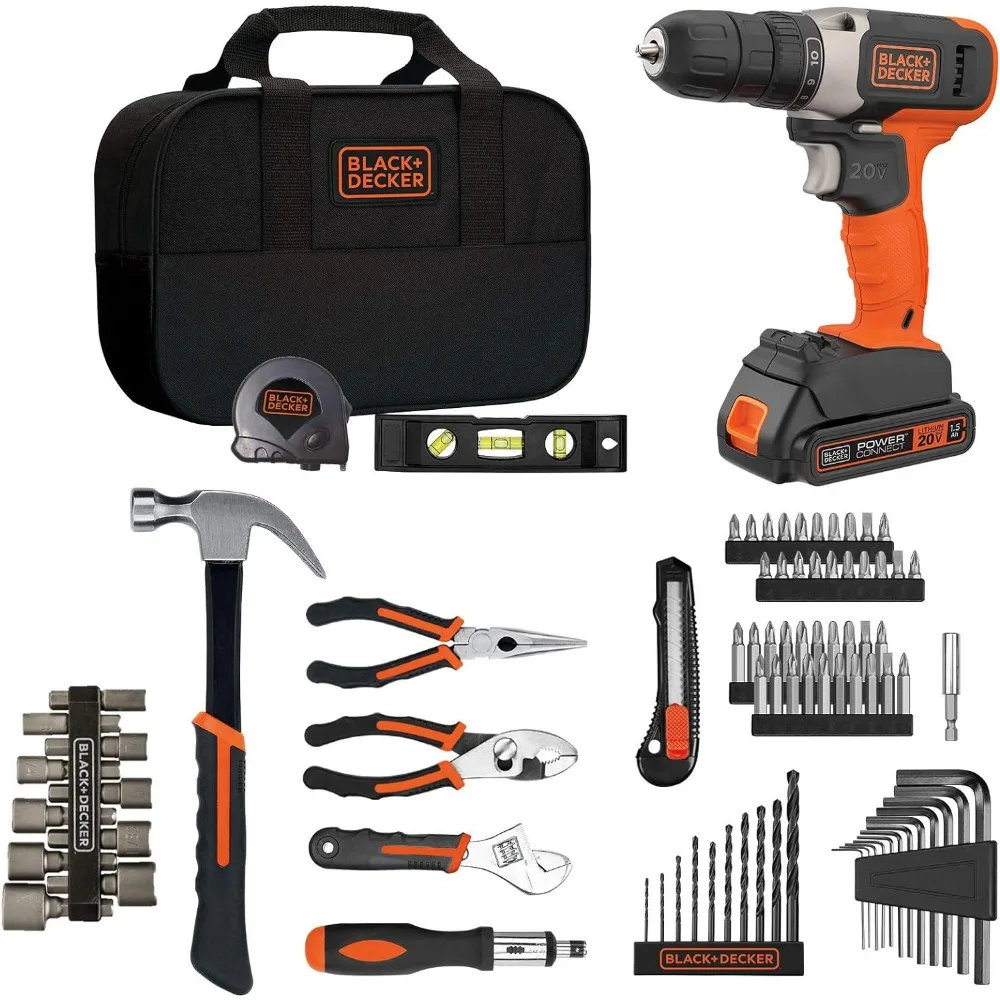 %a นอกเหนือจากชุดเครื่องมือบ้า - Black+Decker Tool 20V Max บทวิจารณ์และราคา