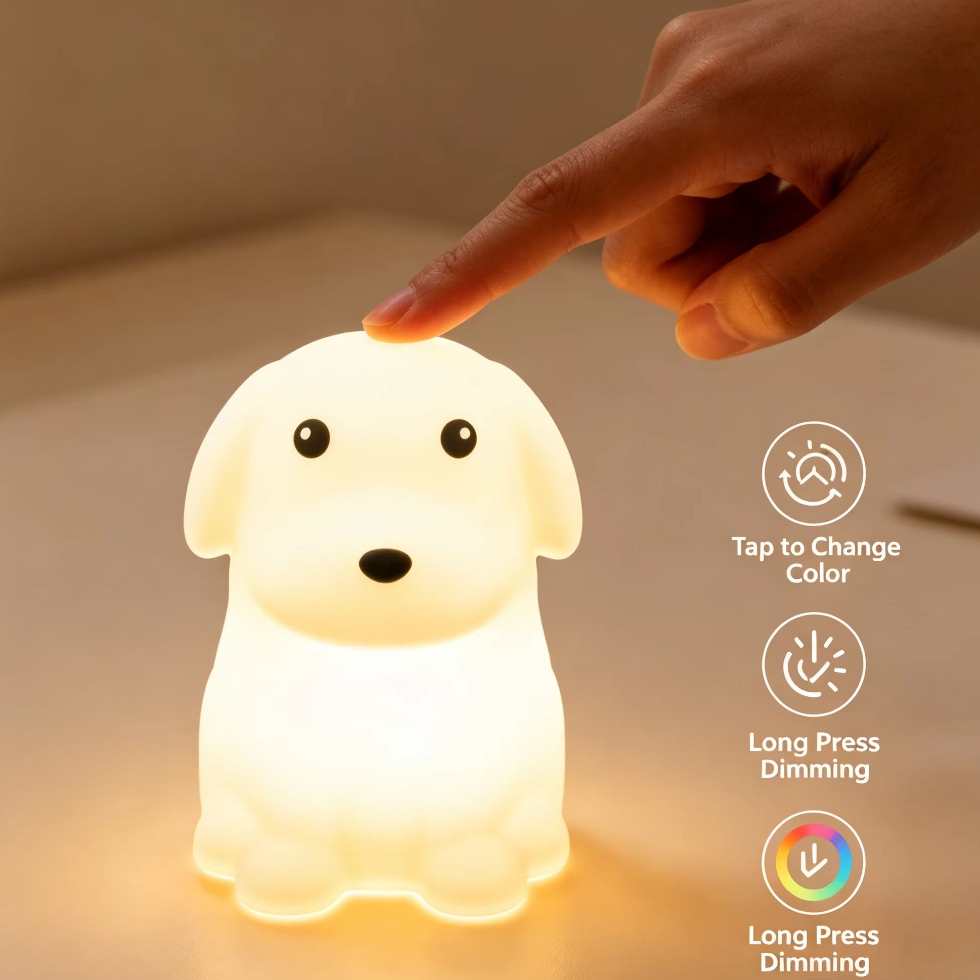 โคมไฟซิลิโคนรูปน้องหมาน่ารัก ไ - Silicone Tap Washer บทวิจารณ์และราคา